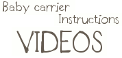 baby carrier instructions video