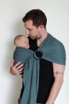 sling porte-bébé eucalyptus