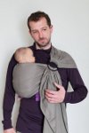 sling porte-bébé titane